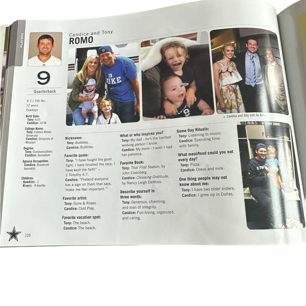 Dallas Cowboys 2014 Edition Family Cookbook